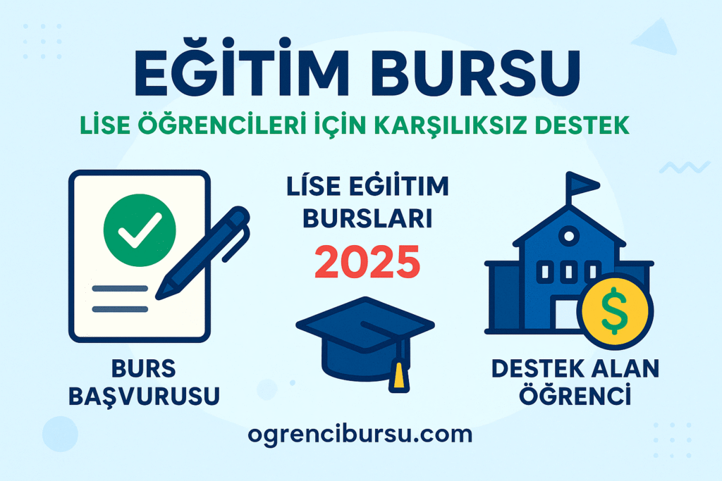 Lise Öğrencileri İçin Karşılıksız Eğitim Bursu
