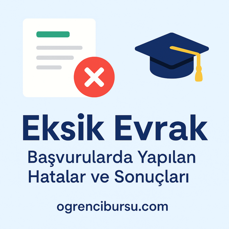 Eksik Evrak ile Yapılan Başvuruların Sonuçları